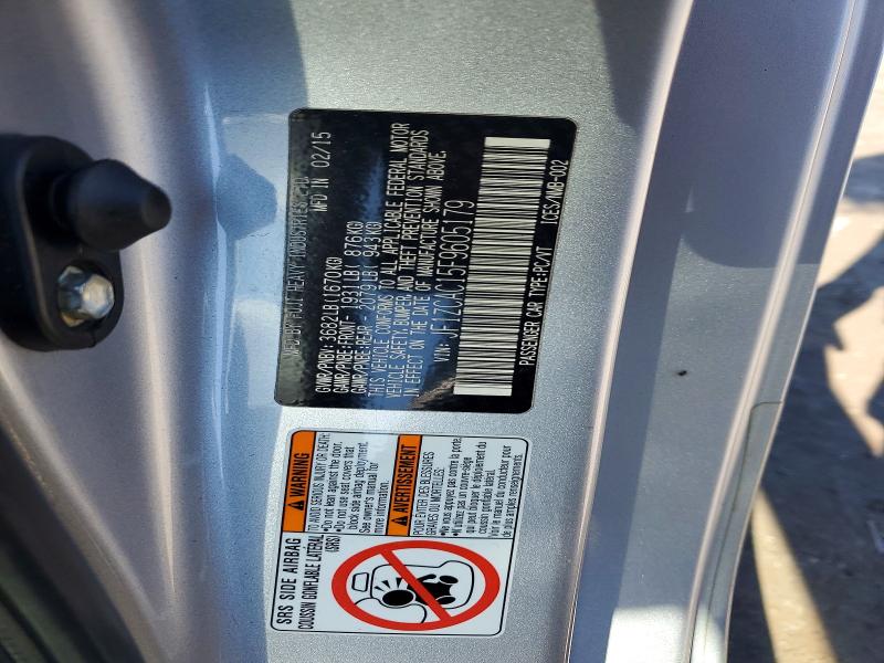 Продаж на аукціоні авто 2015 Subaru Brz, vin: JF1ZCAC15F9605179, номер лоту: 42006406