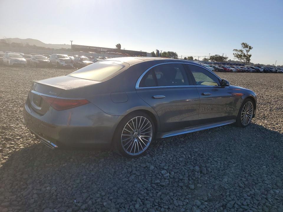 2022 Mercedes-benz S მანქანა იყიდება აუქციონზე, vin: W1K6G6DB0NA120604, აუქციონის ნომერი: 79316605