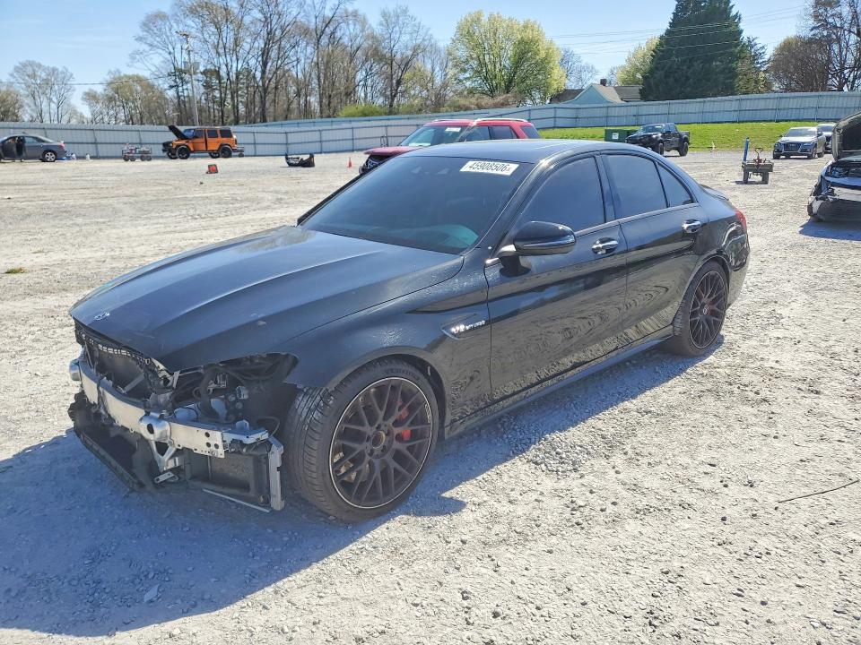 45908506 :رقم المزاد ، 55SWF8HB8JU237818 vin ، 2018 Mercedes-benz C مزاد بيع