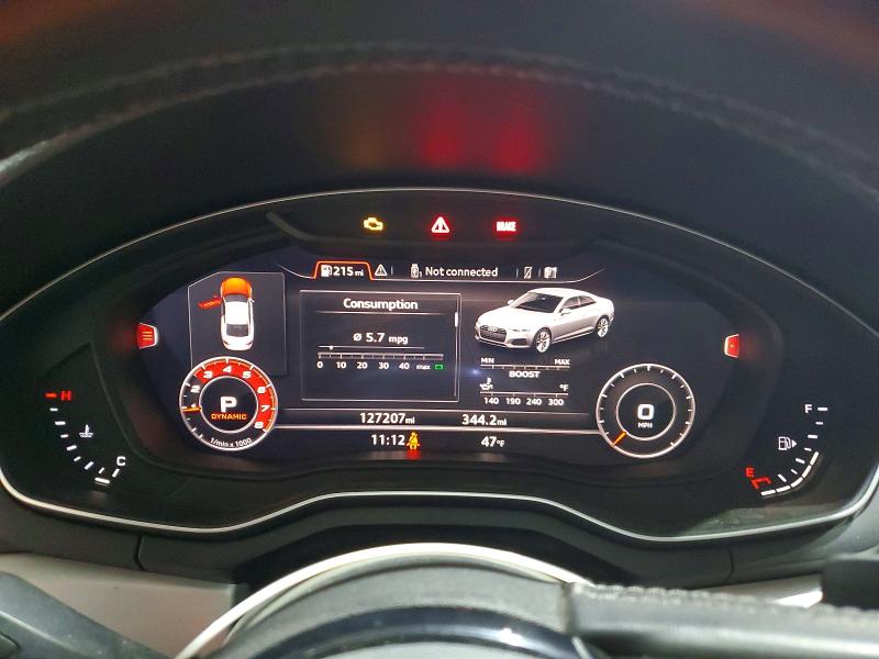 2018 Audi S5 მანქანა იყიდება აუქციონზე, vin: WAUP4AF55JA133955, აუქციონის ნომერი: 79397175
