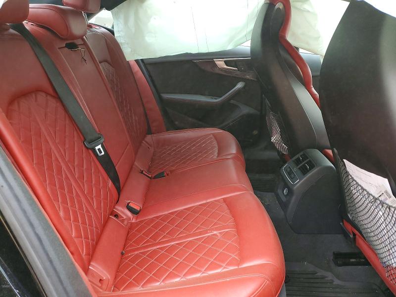 2018 Audi S4 მანქანა იყიდება აუქციონზე, vin: WAUB4AF45JA127252, აუქციონის ნომერი: 47450896