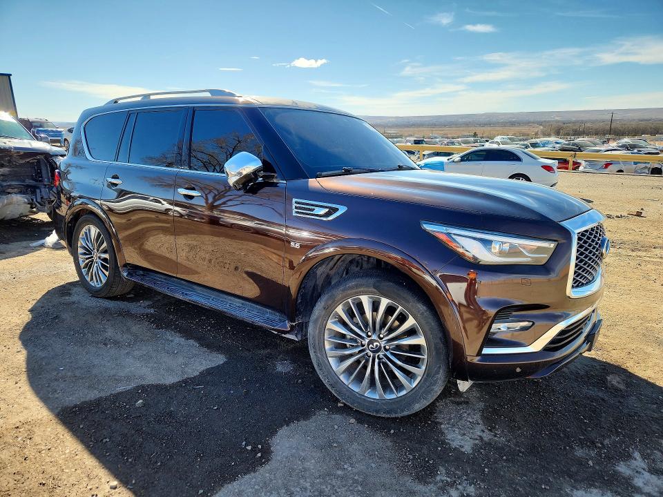 79407005 :رقم المزاد ، JN8AZ2ND7J9840165 vin ، 2018 Infiniti Qx80 مزاد بيع
