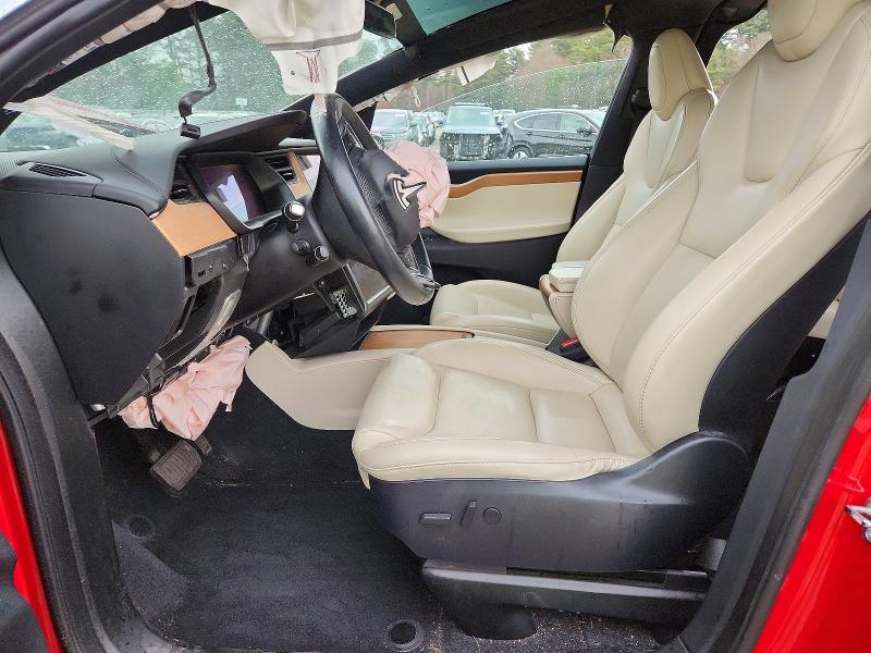 2021 Tesla Model X მანქანა იყიდება აუქციონზე, vin: 5YJXCBE2XMF322924, აუქციონის ნომერი: 47862756