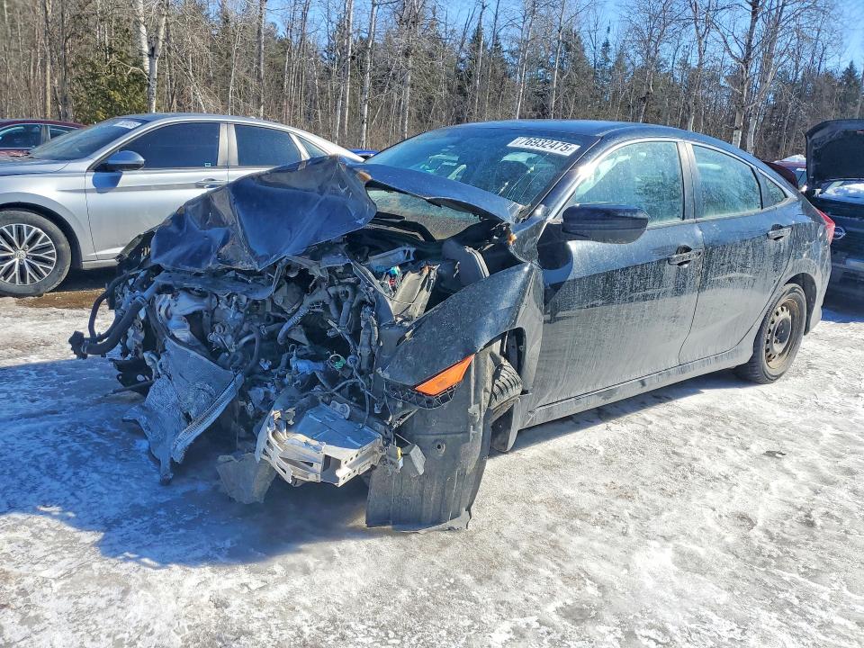 76932475 :رقم المزاد ، 2HGFC2F50JH014687 vin ، 2018 Honda Civic مزاد بيع