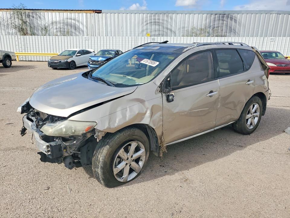 Продажа на аукционе авто 2010 Nissan Murano, vin: JN8AZ1MU6AW012783, номер лота: 41670906