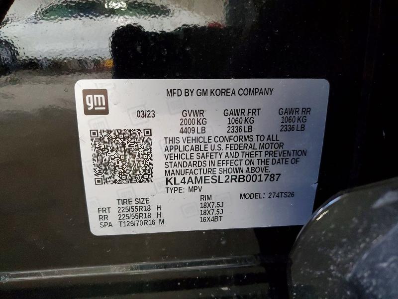 Продажа на аукционе авто 2024 Buick Encore Gx, vin: KL4AMESL2RB001787, номер лота: 79738395