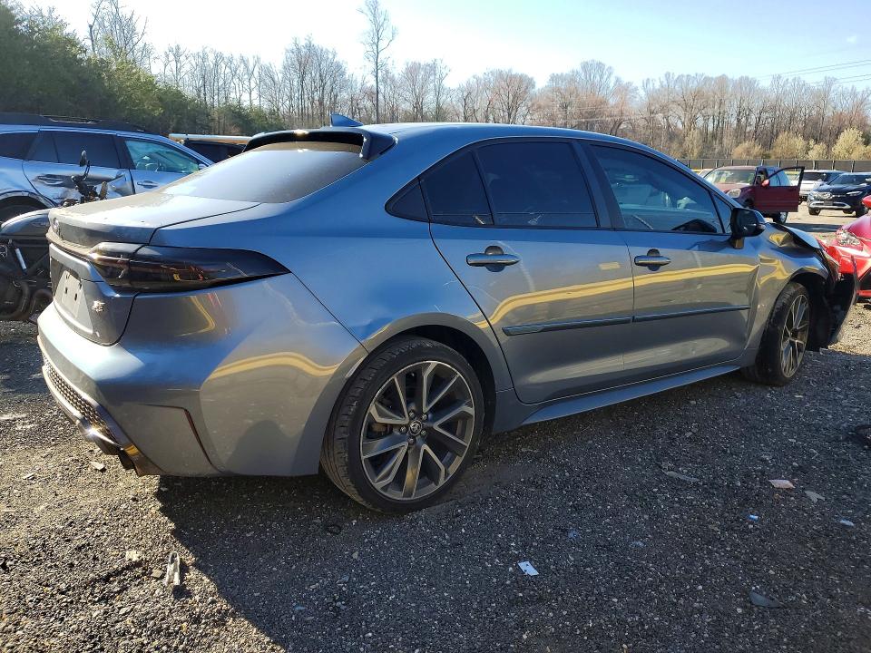 Продаж на аукціоні авто 2021 Toyota Corolla, vin: 5YFS4MCE1MP091691, номер лоту: 46915446