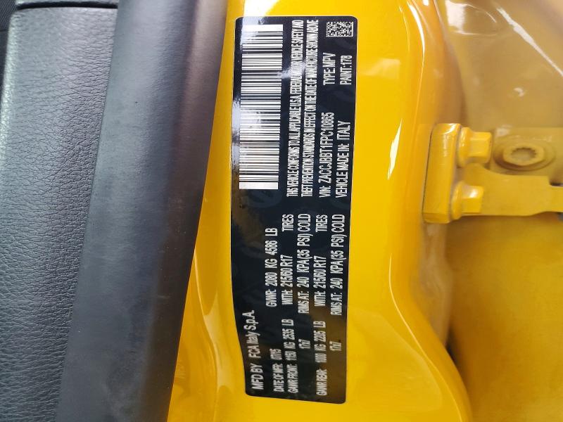 Продаж на аукціоні авто 2015 Jeep Renegade, vin: ZACCJBBT1FPC10865, номер лоту: 47994456