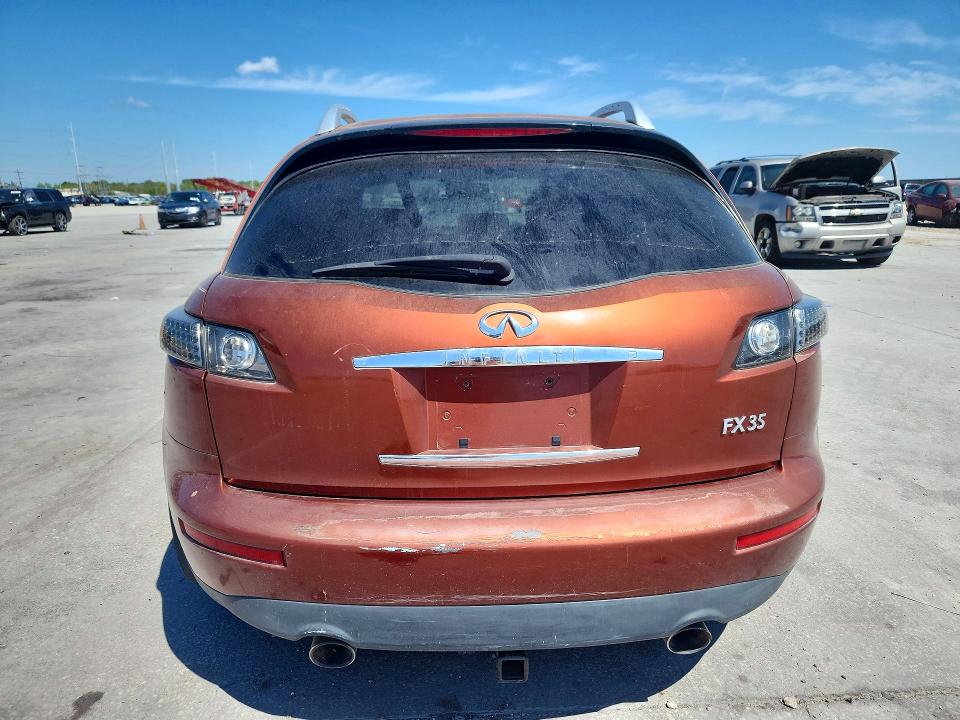 47098726 :رقم المزاد ، JNRAS08W16X210355 vin ، 2006 Infiniti Fx35 مزاد بيع