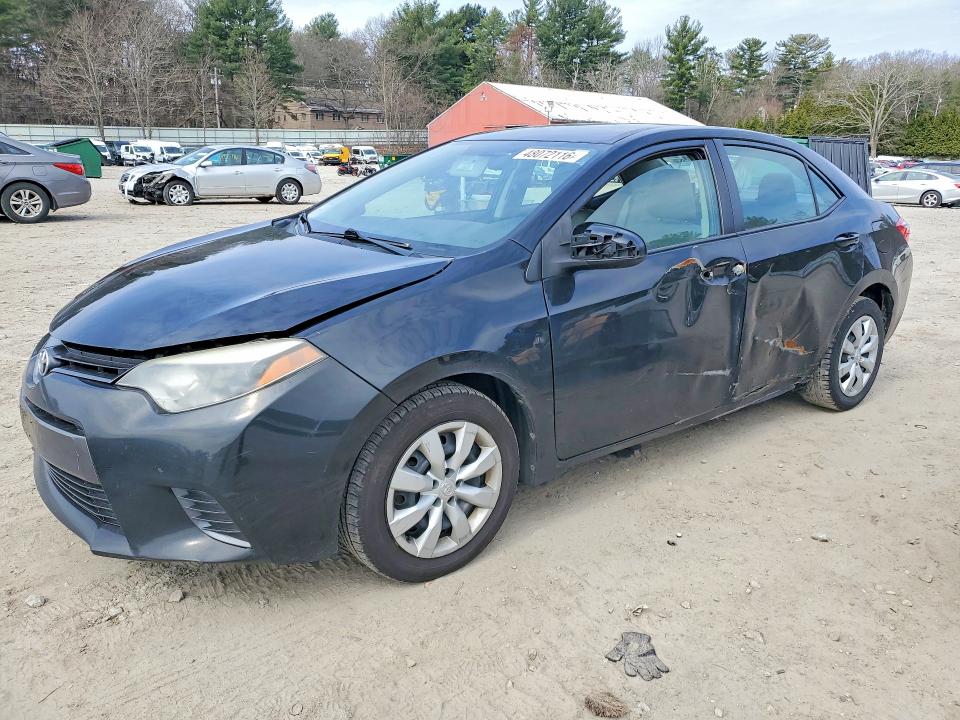 48072116 :رقم المزاد ، 2T1BURHE3FC291917 vin ، 2015 Toyota Corolla مزاد بيع