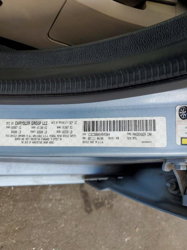 47287216 :رقم المزاد ، 1C3CCBBB0DN545904 vin ، 2013 Chrysler 200 مزاد بيع