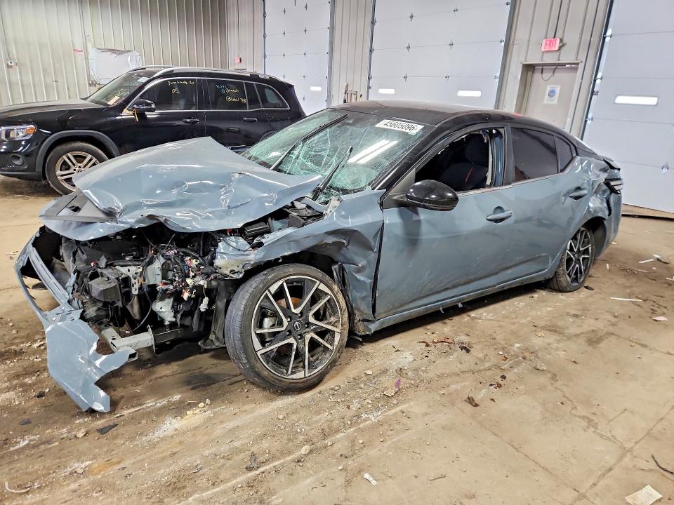 2025 Nissan Sentra მანქანა იყიდება აუქციონზე, vin: 3N1AB8DVXSY226383, აუქციონის ნომერი: 45605096