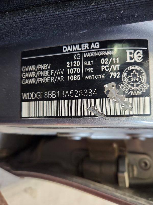 Продаж на аукціоні авто 2011 Mercedes-benz C300w 4matic 4dr, vin: WDDGF8BB1BA528384, номер лоту: 79168505