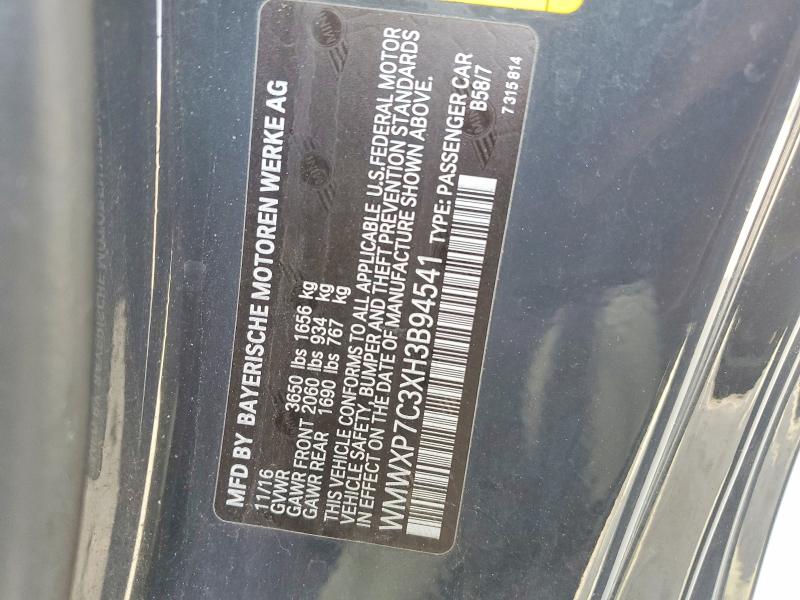 Aukcja sprzedaży 2017 Mini Cooper, vin: WMWXP7C3XH3B94541, numer aukcji: 47798996