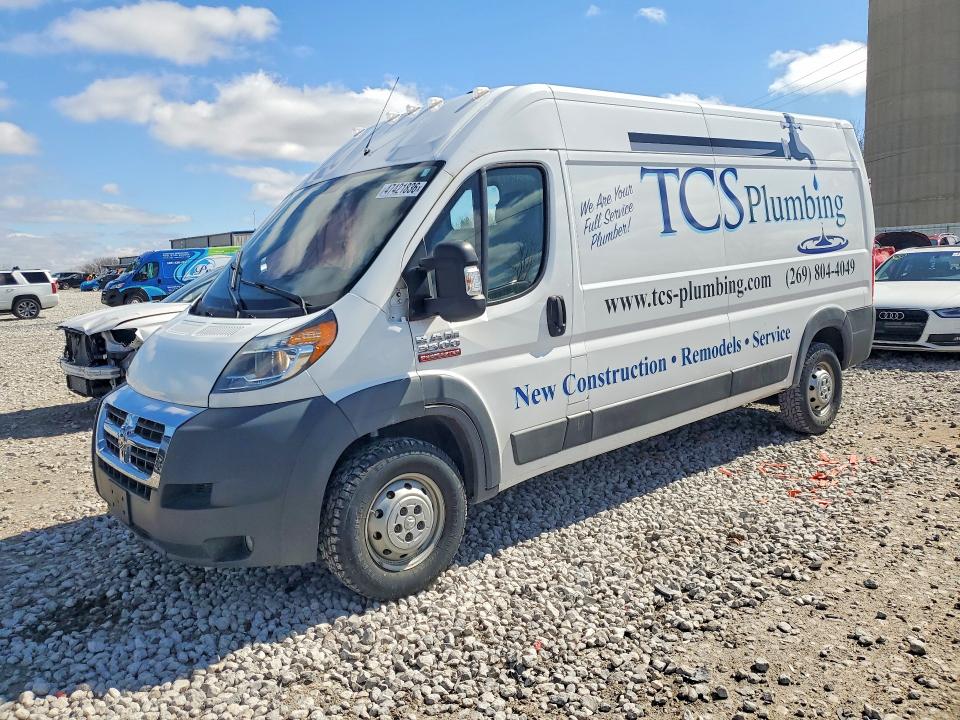 Продажа на аукционе авто 2017 Ram Promaster 3500, vin: 3C6URVHG9HE505468, номер лота: 47421836