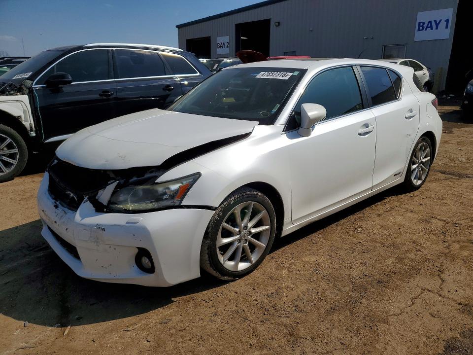 Aukcja sprzedaży 2011 Lexus Ct 200h, vin: JTHKD5BH1B2035715, numer aukcji: 47652316