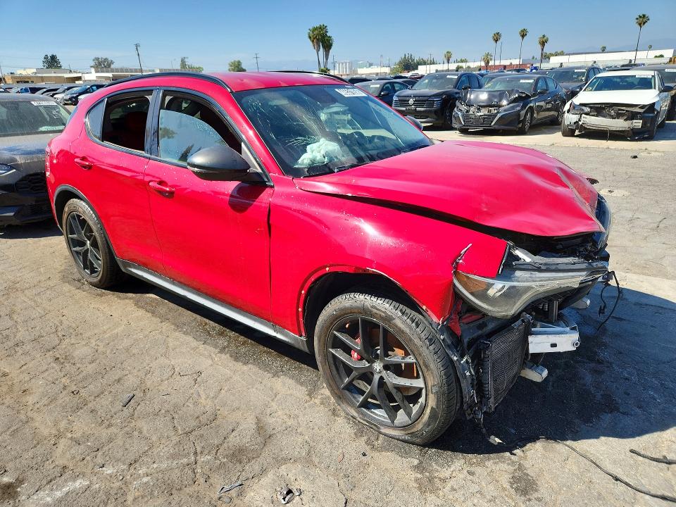 2019 Alfa Romeo Stelvio მანქანა იყიდება აუქციონზე, vin: ZASPAJAN8K7C69358, აუქციონის ნომერი: 46531856