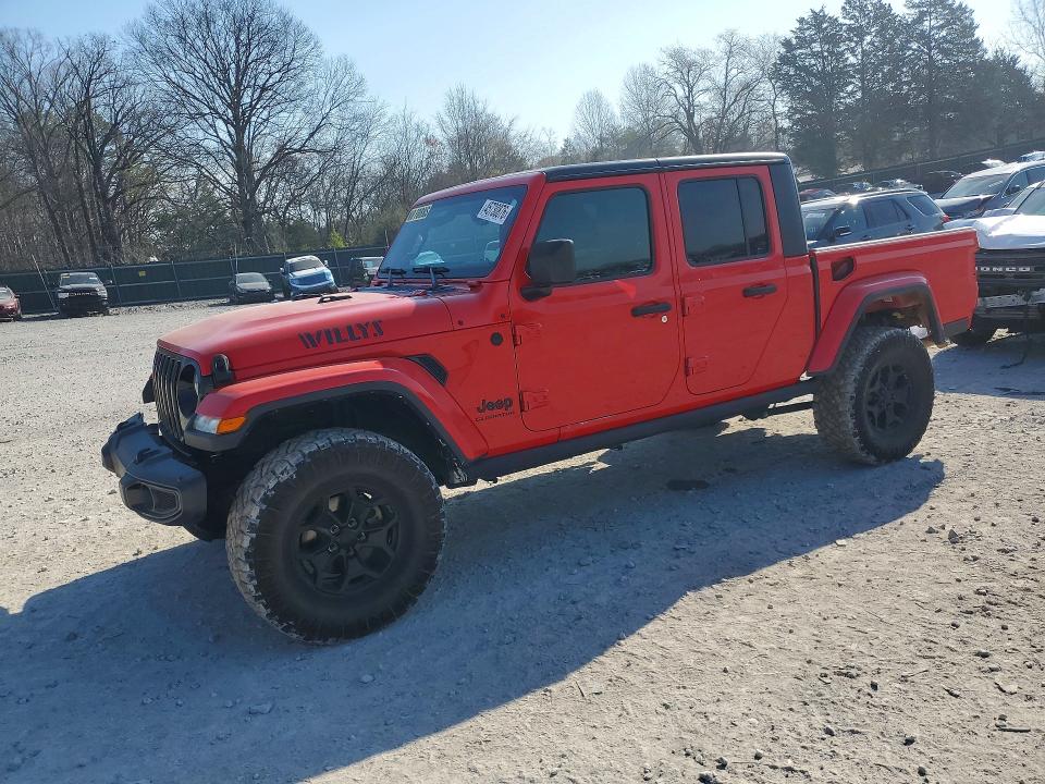 Продажа на аукционе авто 2021 Jeep Gladiator, vin: 1C6HJTAG0ML607024, номер лота: 45730876
