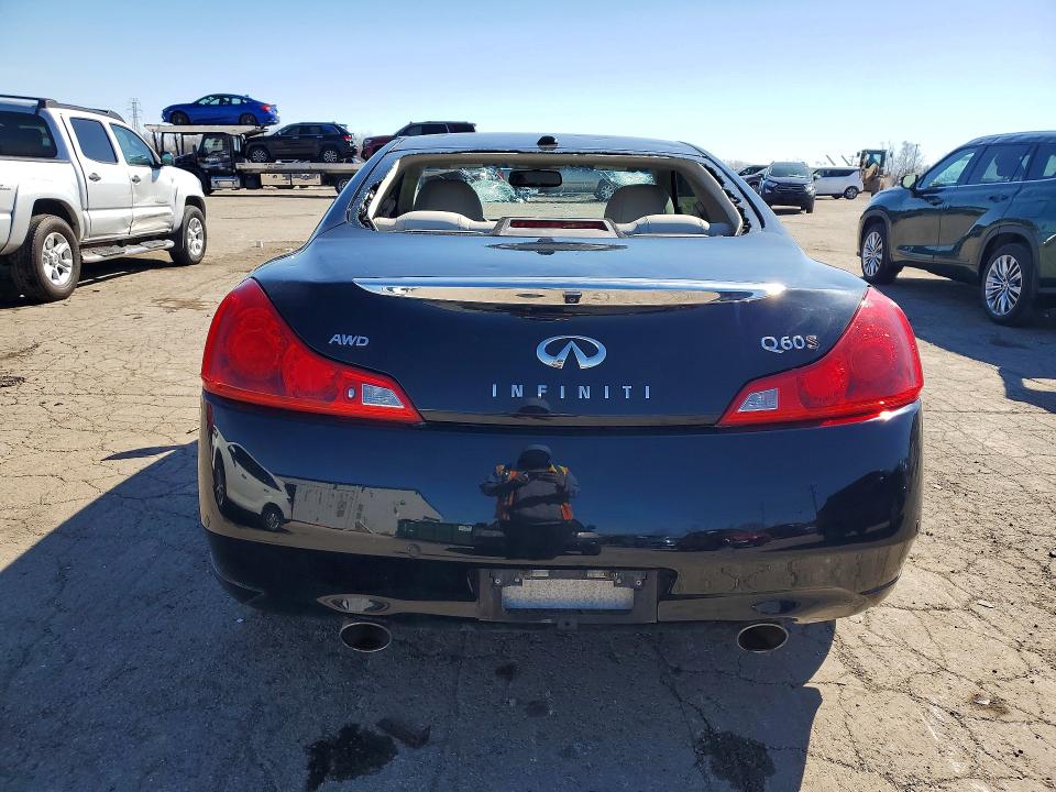 47287086 :رقم المزاد ، JN1CV6EL1FM890467 vin ، 2015 Infiniti Q60 Coupe مزاد بيع