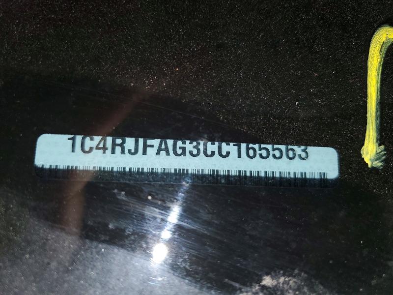 Aukcja sprzedaży 2012 Jeep Grand Cherokee, vin: 1C4RJFAG3CC165563, numer aukcji: 45628136