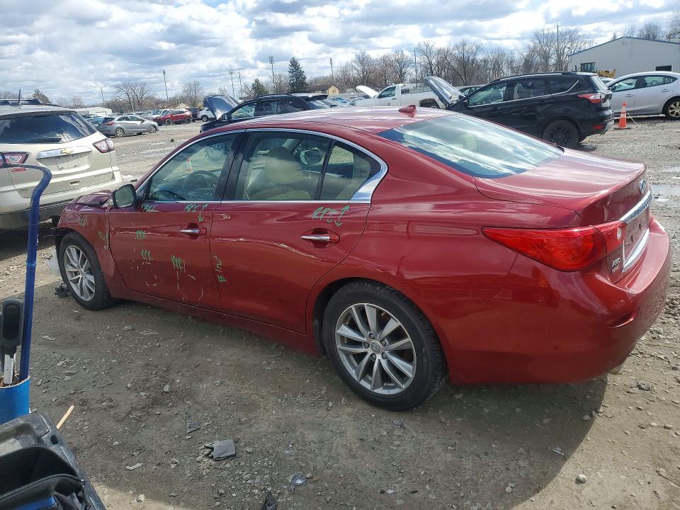 Aukcja sprzedaży 2014 Infiniti Q50, vin: JN1BV7AR6EM691229, numer aukcji: 45827386