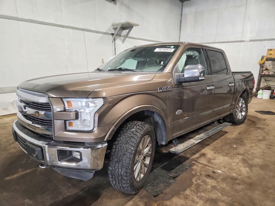 79250925 :رقم المزاد ، 1FTEW1EF7FFB32511 vin ، 2015 Ford F150 مزاد بيع