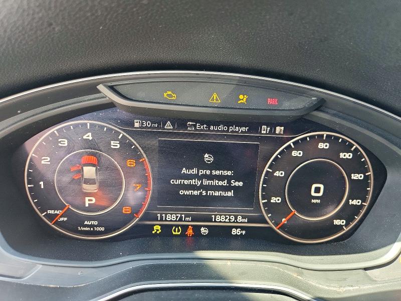 Продаж на аукціоні авто 2018 Audi A4, vin: WAUKMAF48JA233338, номер лоту: 47829636