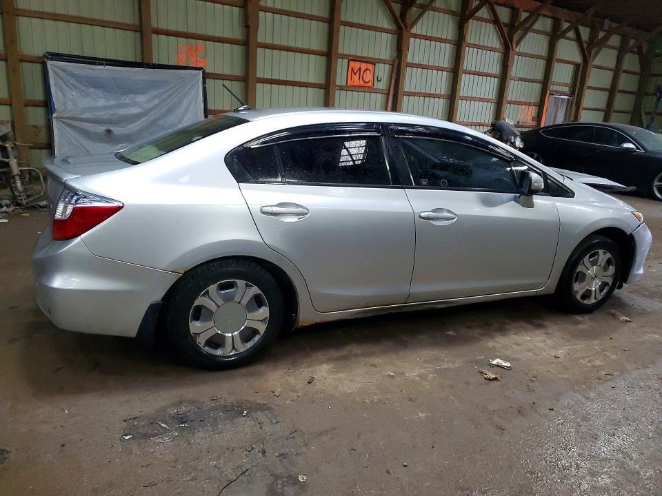 78270065 :رقم المزاد ، JHMFB4F29CS800291 vin ، 2012 Honda Civic مزاد بيع