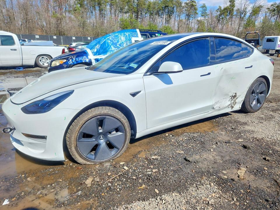 Продажа на аукционе авто 2021 Tesla Model 3, vin: 5YJ3E1EB8MF060954, номер лота: 46687266