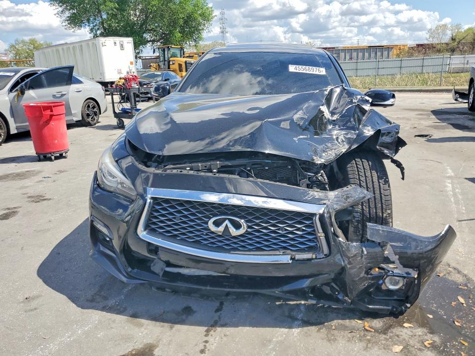 45568976 :رقم المزاد ، JN1EV7CP4MM701375 vin ، 2021 Infiniti Q50 مزاد بيع