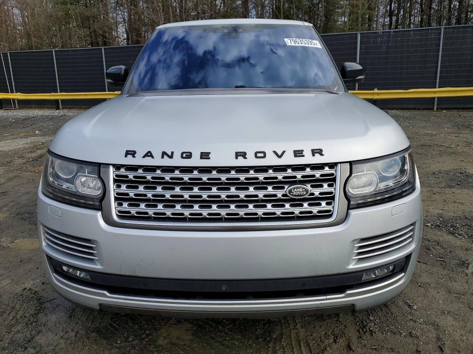 2017 Land Rover Range Rover მანქანა იყიდება აუქციონზე, vin: SALGV5FE0HA352963, აუქციონის ნომერი: 79635395