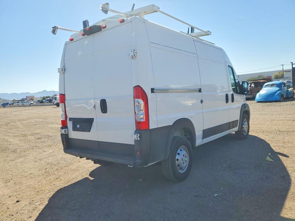 56455166 :رقم المزاد ، 3C6TRVBG8KE554088 vin ، 2019 Ram Promaster 1500 مزاد بيع