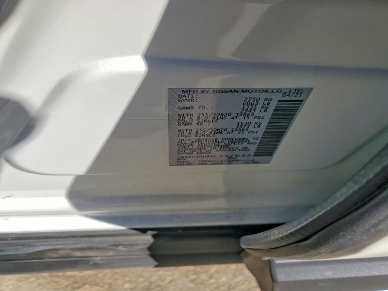 Aukcja sprzedaży 2025 Infiniti Qx60, vin: 5N1AL1HU3SC357632, numer aukcji: 45808656