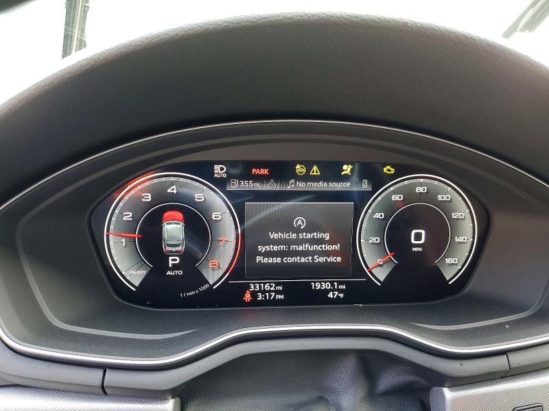 Aukcja sprzedaży 2024 Audi A5, vin: WAUFACF59RA103174, numer aukcji: 47810856