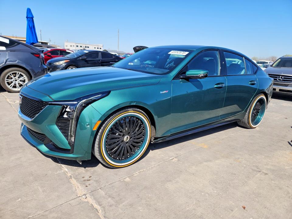 2025 Cadillac Ct5-v მანქანა იყიდება აუქციონზე, vin: 1G6DV5RW7S0106734, აუქციონის ნომერი: 46952876