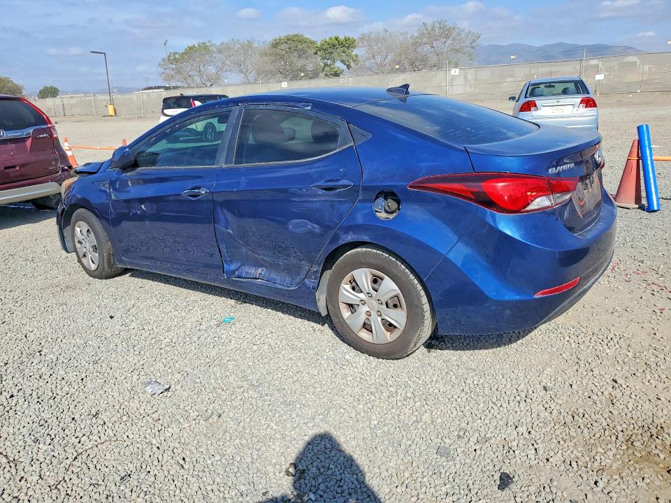 2016 Hyundai Elantra მანქანა იყიდება აუქციონზე, vin: 5NPDH4AE1GH703504, აუქციონის ნომერი: 41621666