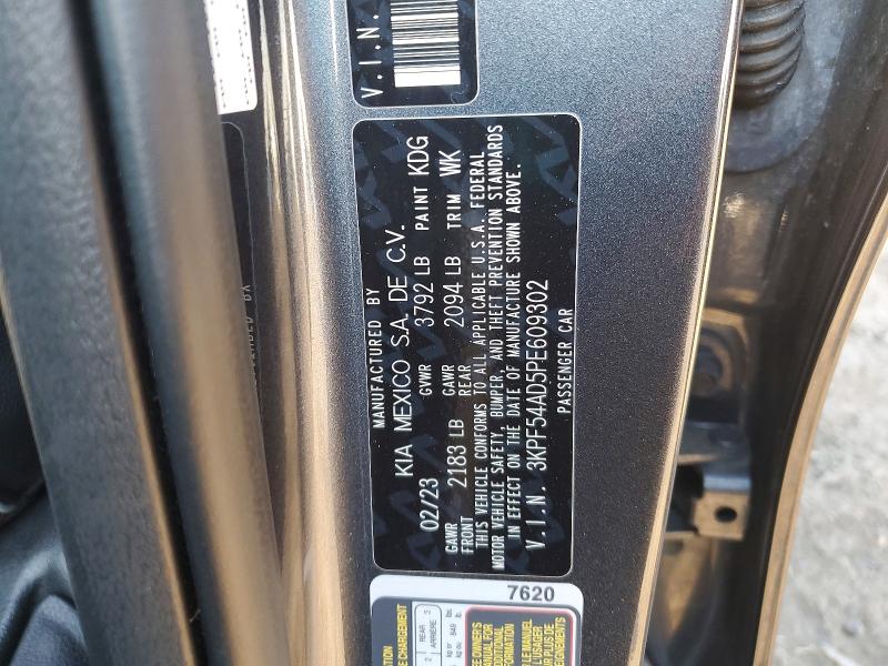 Aukcja sprzedaży 2023 Kia Forte, vin: 3KPF54AD5PE609302, numer aukcji: 46976896