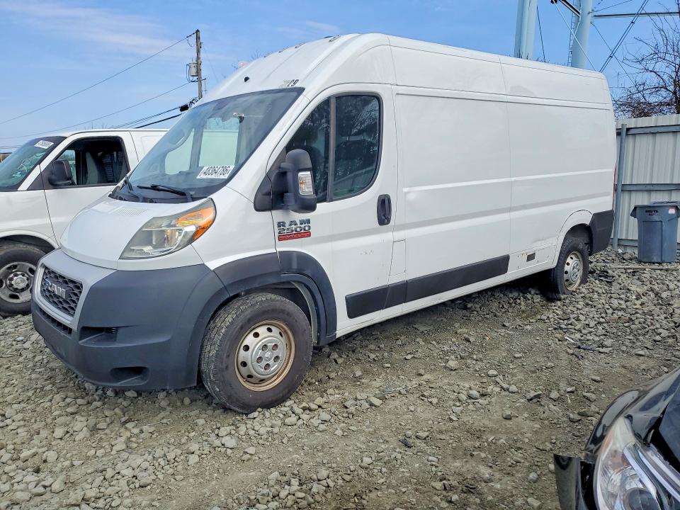 48364786 :رقم المزاد ، 3C6TRVDG3KE525529 vin ، 2019 Ram Promaster 2500 مزاد بيع
