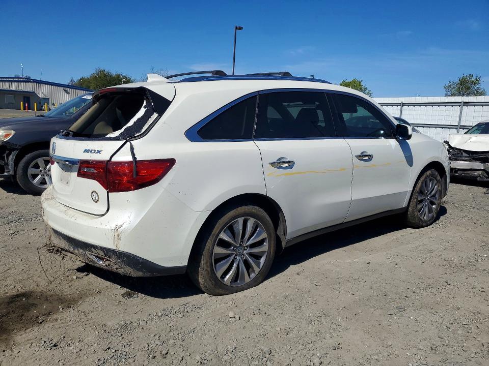 45781366 :رقم المزاد ، 5FRYD3H46EB008109 vin ، 2014 Acura Mdx مزاد بيع