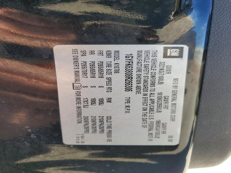 47558646 :رقم المزاد ، 1GYFK63808R266306 vin ، 2008 Cadillac Escalade مزاد بيع
