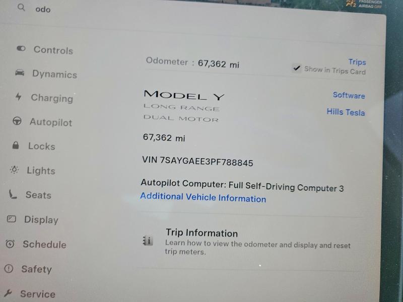 2023 Tesla Model Y მანქანა იყიდება აუქციონზე, vin: 7SAYGAEE3PF788845, აუქციონის ნომერი: 45615846