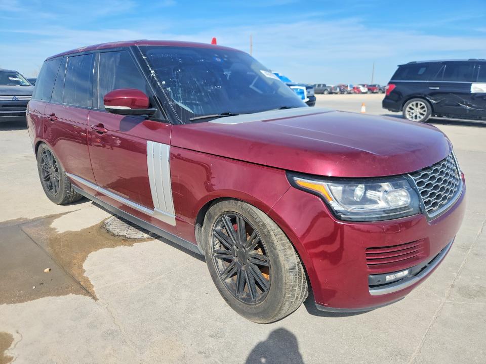 2017 Land Rover Range Rover მანქანა იყიდება აუქციონზე, vin: SALGS2FV6HA325712, აუქციონის ნომერი: 46381806