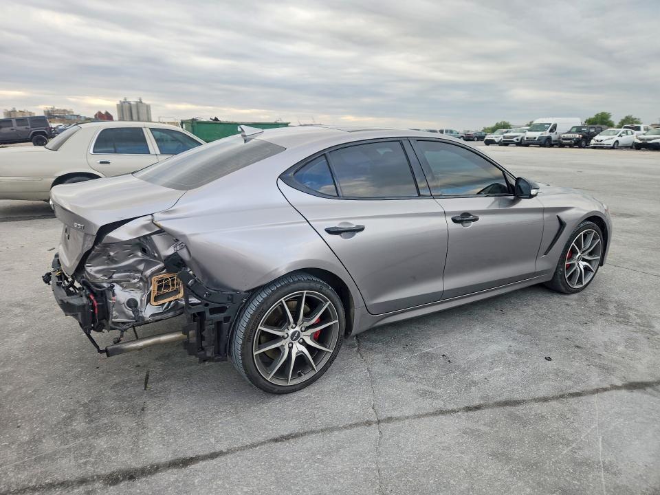 2021 Genesis G70 მანქანა იყიდება აუქციონზე, vin: KMTG74LE7MU071785, აუქციონის ნომერი: 46179226