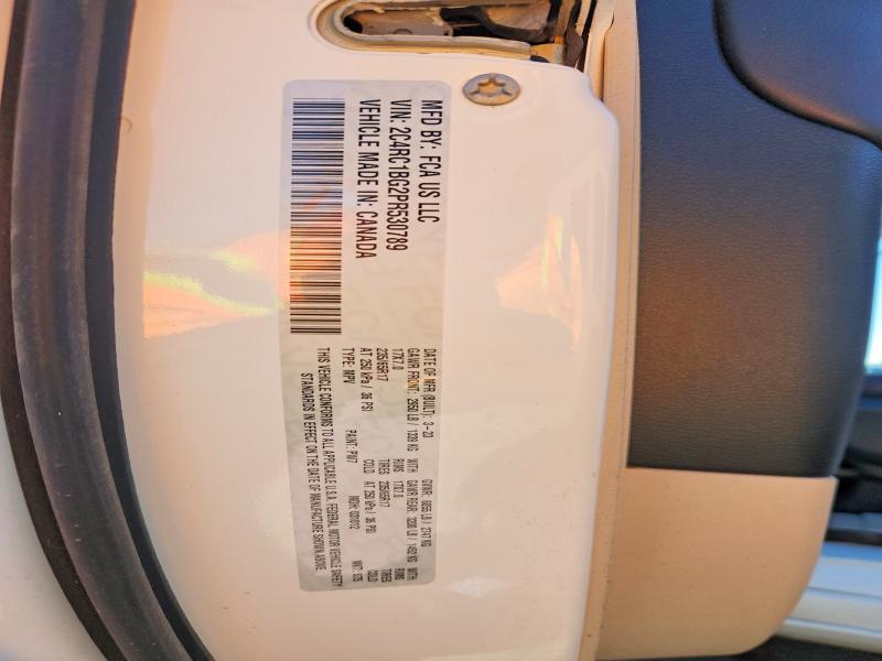 Aukcja sprzedaży 2023 Chrysler Pacifica, vin: 2C4RC1BG2PR530789, numer aukcji: 41745616
