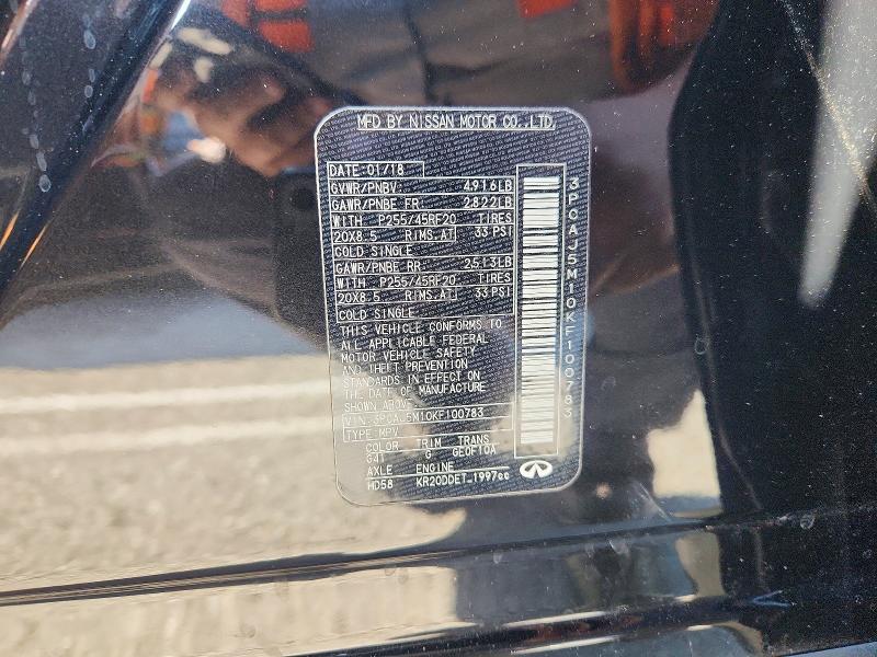 Продажа на аукционе авто 2019 Infiniti Qx50, vin: 3PCAJ5M10KF100783, номер лота: 47142336
