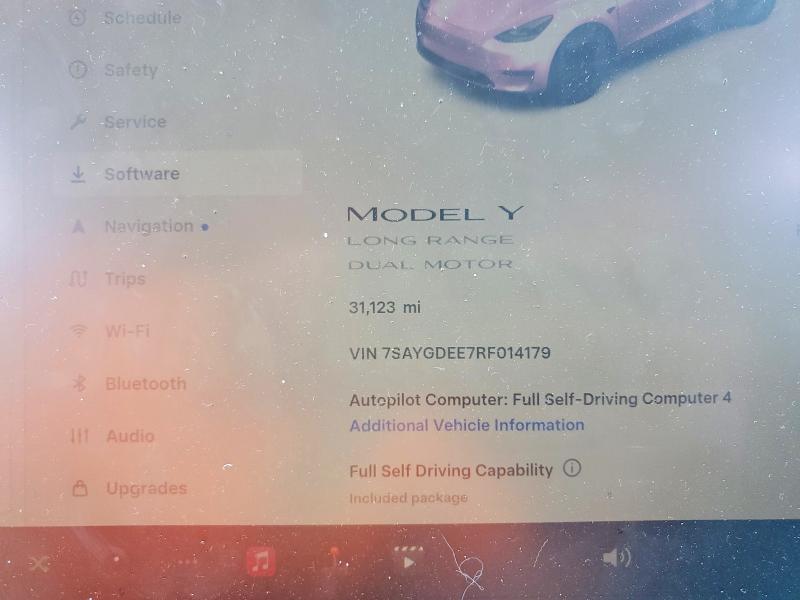 47246516 :رقم المزاد ، 7SAYGDEE7RF014179 vin ، 2024 Tesla Model Y مزاد بيع