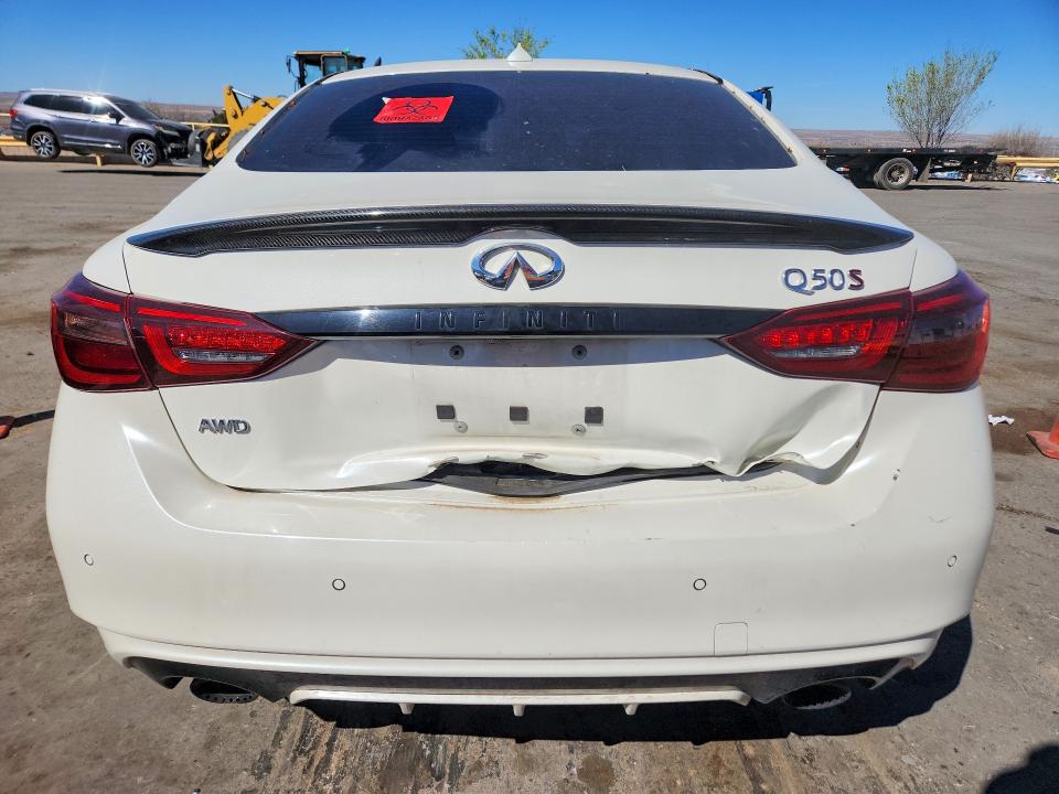 Продажа на аукционе авто 2021 Infiniti Q50, vin: JN1FV7DR0MM880261, номер лота: 41835026