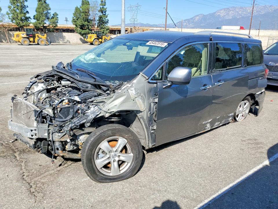 2017 Nissan Quest მანქანა იყიდება აუქციონზე, vin: JN8AE2KP4H9170286, აუქციონის ნომერი: 45462816