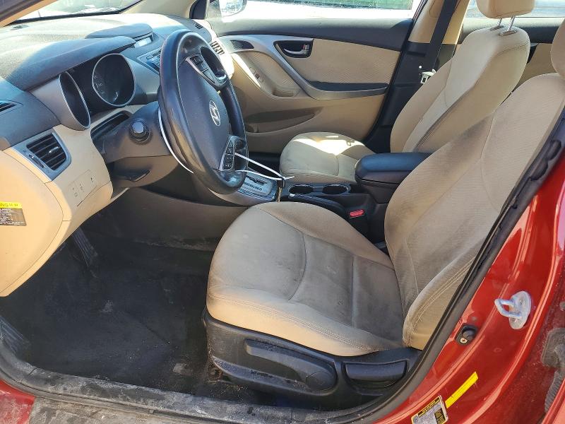 45463826 :رقم المزاد ، KMHDH4AE2DU712905 vin ، 2013 Hyundai Elantra مزاد بيع