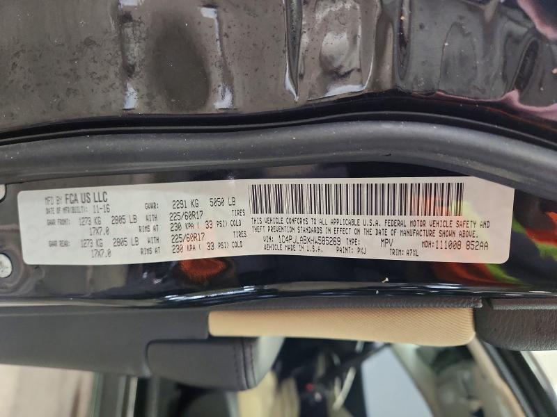 Продажа на аукционе авто 2017 Jeep Cherokee, vin: 1C4PJLABXHW585269, номер лота: 79986855